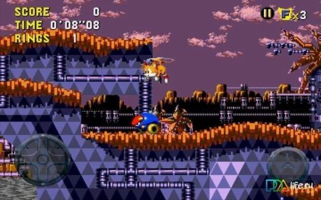 Sonic CD геймплей