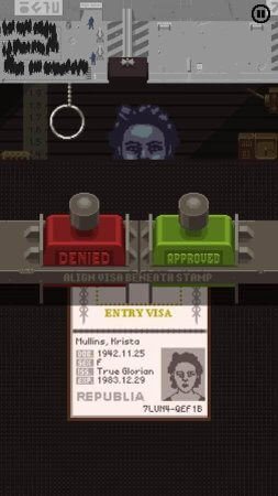 Papers, Please геймплей